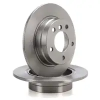 HIRSCHER Bremsscheiben + Bel&auml;ge + Sensor + Bremsbacken f&uuml;r BMW 3er 318-325i vorne + hinten