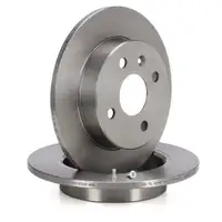 DELPHI Bremsscheiben + Bremsbel&auml;ge f&uuml;r OPEL Astra H 1.2-2.0 1.3/1.7/1.9 CDTI hinten