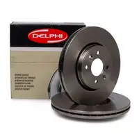 DELPHI BG3430 Bremsscheiben Satz f&uuml;r RENAULT Kangoo Laguna 1 Megane 1 2 Scenic 1 2 vorne