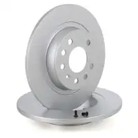 Bremsscheiben + Bremsbel&auml;ge f&uuml;r OPEL Signum CC Vectra C SAAB 9-3 (YS3F) 15 Zoll hinten