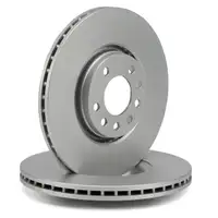 DELPHI Bremsscheiben + Bremsbel&auml;ge f&uuml;r OPEL Astra H Corsa D OPC Meriva B Zafira B vorne