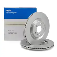 DELPHI Bremsscheiben Satz f&uuml;r AUDI A4 A5 A6 A7 A8 Q5 Q7 PORSCHE Macan Touareg hinten