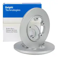 DELPHI BG4681C Bremsscheiben Satz f&uuml;r FORD Transit mit Einfachbereifung hinten 1815599