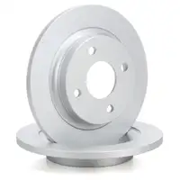 DELPHI BG4954C Bremsscheiben Satz f&uuml;r FORD Fiesta 7 MK7 hinten 2096336