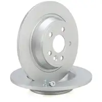 HIRSCHER Bremsen Set Bremsscheiben + Bremsbel&auml;ge f&uuml;r FORD Kuga 1 MK1 vorne + hinten