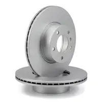 HIRSCHER Bremsscheiben + Bel&auml;ge + Sensor f&uuml;r BMW 325i 320d 03.10-04.11 vorne + hinten