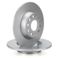 DELPHI Bremsscheiben + Bremsbel&auml;ge f&uuml;r VW Golf 5 6 Jetta Eos AUDI 8P SKODA Superb 2 hinten