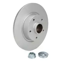 DELPHI Bremsscheiben + Radlager Satz f&uuml;r FIAT Talento NISSAN Primastar OPEL RENAULT hinten