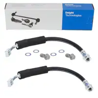 2x DELPHI Bremsschlauch f&uuml;r VW Golf 7 8 Passat A3 Leon 3 4 Octavia 3 4 hinten 5WA611775