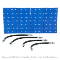 4x DELPHI Bremsschlauch f&uuml;r VW Transporter T4 bis 12.1995 vorne + hinten innen