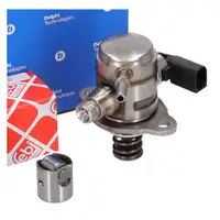 DELPHI Hochdruckpumpe + febi St&ouml;&szlig;el f&uuml;r VW Golf 7 8 Passat B8 Polo 6 Tiguan 1.5 TGI/TSI