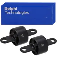 2x DELPHI Querlenkerlager f&uuml;r FORD Focus 3 Kuga 2 C-Max 2 Hinterachse unten 1692849