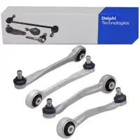 4x DELPHI Querlenker Radaufh&auml;ngung f&uuml;r AUDI A4 B8 A5 8T 8F Q5 8RB Vorderachse oben au&szlig;en