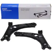 2x DELPHI Querlenker f&uuml;r VW Caddy 3 4 ab 06.2010 SKODA Octavia 2 Superb 2 Yeti vorne