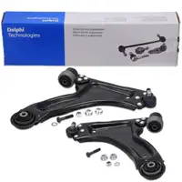 2x DELPHI Querlenker Lenker Radaufh&auml;ngung + Traggelenk f&uuml;r OPEL Corsa C PEUGEOT 505 vorne