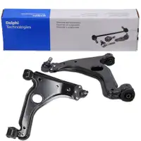 2x DELPHI Querlenker Lenker + Traggelenk f&uuml;r OPEL Astra H Meriva B Zafira A B vorne