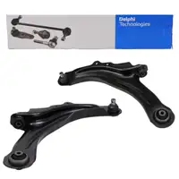 2x DELPHI Querlenker + Traggelenk f&uuml;r RENAULT Megane 2 Grand / Scenic 2 Captur 1 vorne