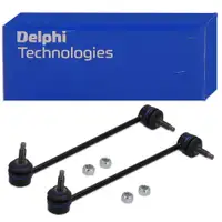 2x DELPHI Tie Rod for MERCEDES C-Class W203 S203 CL203 CLK C/A209 (Front) 2033202889