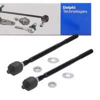 2x DELPHI TA2018 Spurstange f&uuml;r NISSAN Kubistar X76 RENAULT Clio 2 Kangoo Thalia 1 vorne