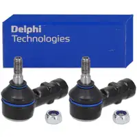 2x DELPHI TA1903 Spurstangenkopf Axialgelenkkopf f&uuml;r OPEL Meriva A Vorderachse 93192417