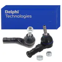 2x DELPHI Spurstangenkopf f&uuml;r RENAULT Clio 2 3 Kangoo Twingo 1 2 NISSAN Micra 3 vorne