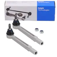 2x DELPHI Spurstangenkopf f&uuml;r PORSCHE 991 718 Boxster Cayman 981 982 vorne