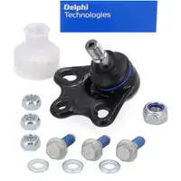 DELPHI Traggelenk F&uuml;hrungsgelenk f&uuml;r MERCEDES-BENZ A-Klasse W169 B-Klasse W245 vorne unten