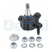 DELPHI Traggelenk F&uuml;hrungsgelenk f&uuml;r VW Golf 7 AUDI A3 SEAT Leon vorne rechts au&szlig;en unten