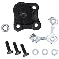 DELPHI TC824 Traggelenk f&uuml;r VW Golf 4 AUDI A3 Leon Octavia vorne links unten 1J0407365J