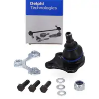 DELPHI TC825 Traggelenk f&uuml;r VW Golf 4 AUDI A3 Leon Octavia 1 vorne rechts unten 1J0407366J