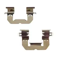 DELPHI LX0835 Zubeh&ouml;rsatz Bremsbel&auml;ge f&uuml;r BMW F70 G60 MINI F65 F66 MERCEDES GLA H247 vorne