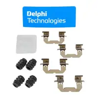 DELPHI LX0835 Zubeh&ouml;rsatz Bremsbel&auml;ge f&uuml;r BMW F70 G60 MINI F65 F66 MERCEDES GLA H247 vorne