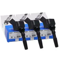 3x DELPHI GN1063112B1 Z&uuml;ndspule f&uuml;r VW Golf 7 8 Polo Touran Up A1 8X GB A3 8V 8Y 1.0 TSI
