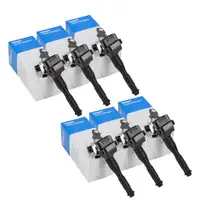 6x DELPHI Z&uuml;ndspule f&uuml;r BMW 3er E36 E46 5er E39 7er E38 X5 E53 Z3 M50 M52 M54 S50