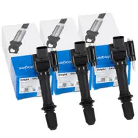 3x DELPHI GN10797-12B1 Z&uuml;ndspule f&uuml;r OPEL Adam Astra K Corsa E 1.0 90/105/115 PS 25203537