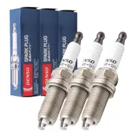 3x DENSO K16HR-U11 Z&uuml;ndkerzen f&uuml;r CITROEN C1 PEUGEOT 107 TOYOTA Aygo Yaris 1.0 68-71 PS