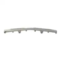 DIEDERICHS Zierleiste Sto&szlig;stange chrom f&uuml;r MERCEDES W212 E63 AMG vorne mitte 2128852674