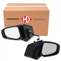 2x DIEDERICHS Au&szlig;enspiegel Seitenspiegel f&uuml;r MITSUBISHI Space Star 6 links + rechts
