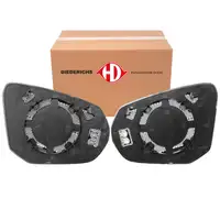 2x DIEDERICHS Au&szlig;enspiegel Spiegelglas f&uuml;r AUDI Q2 SQ2 (GA) links + rechts