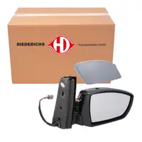DIEDERICHS Exterior Mirror, Convex, Power-Adjustable, for Ford C-Max 2 / Grand (Right Side)