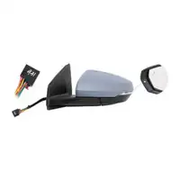 DIEDERICHS Au&szlig;enspiegel mit Blinklicht mit Side-Assist f&uuml;r VW Polo 6 links 2G1857507B9B9