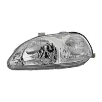 DIEDERICHS HALOGEN H4 Scheinwerfer f&uuml;r HONDA Civic 6 Coupe bis 02.99 links 04336S04307