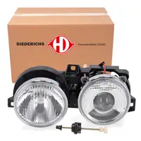 DIEDERICHS HALOGEN H1 Hauptscheinwerfer f&uuml;r BMW 3er E30 ab 09.88 links 63121386753