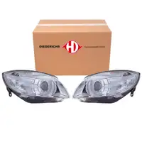 2x DIEDERICHS HALOGEN H7 Scheinwerfer f&uuml;r SKODA Fabia 2 Roomster bis 03.2010