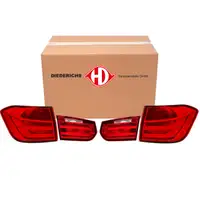 4x DIEDERICHS LED Heckleuchte R&uuml;ckleuchte f&uuml;r BMW 3er F30 Limousine bis 06.2015