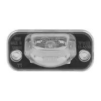 2x DIEDERICHS Kennzeichenleuchte + W5W Gl&uuml;hlampe f&uuml;r VW Multivan Transporter T4 701943021