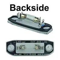 2x DIEDERICHS Kennzeichenleuchte + C5W Gl&uuml;hlampe f&uuml;r VOLVO C70 S40 S60 S80 V50 V60 V70