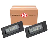 2x DIEDERICHS LED Kennzeichenleuchte f&uuml;r VW Golf 7 Passat B7 B8 Variant Tiguan 3AF943021B