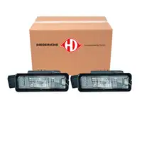 2x DIEDERICHS W5W Kennzeichenleuchte f&uuml;r VW Golf 6 7 Passat B7 Polo 5 Leon 5F 1K8943021