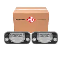 2x DIEDERICHS Kennzeichenleuchte + W5W Gl&uuml;hlampe f&uuml;r VW Multivan Transporter T4 701943021